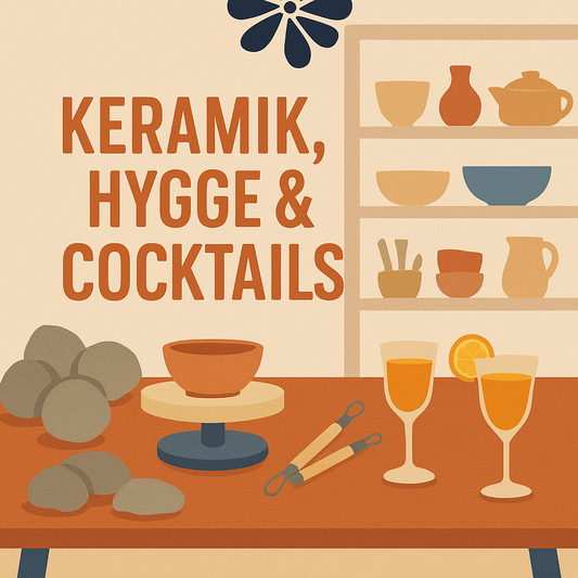 Keramik, hygge og cocktails Lørdag d. 11. oktober 2025 kl. 15-18